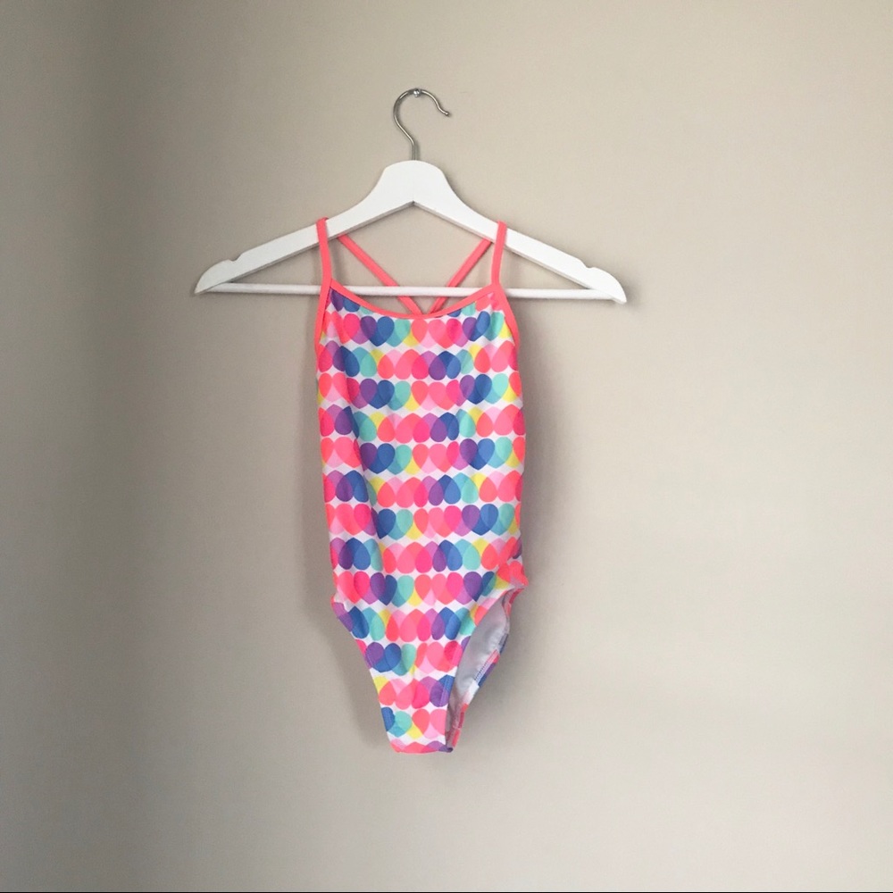 Girl one piece bathing suit💗